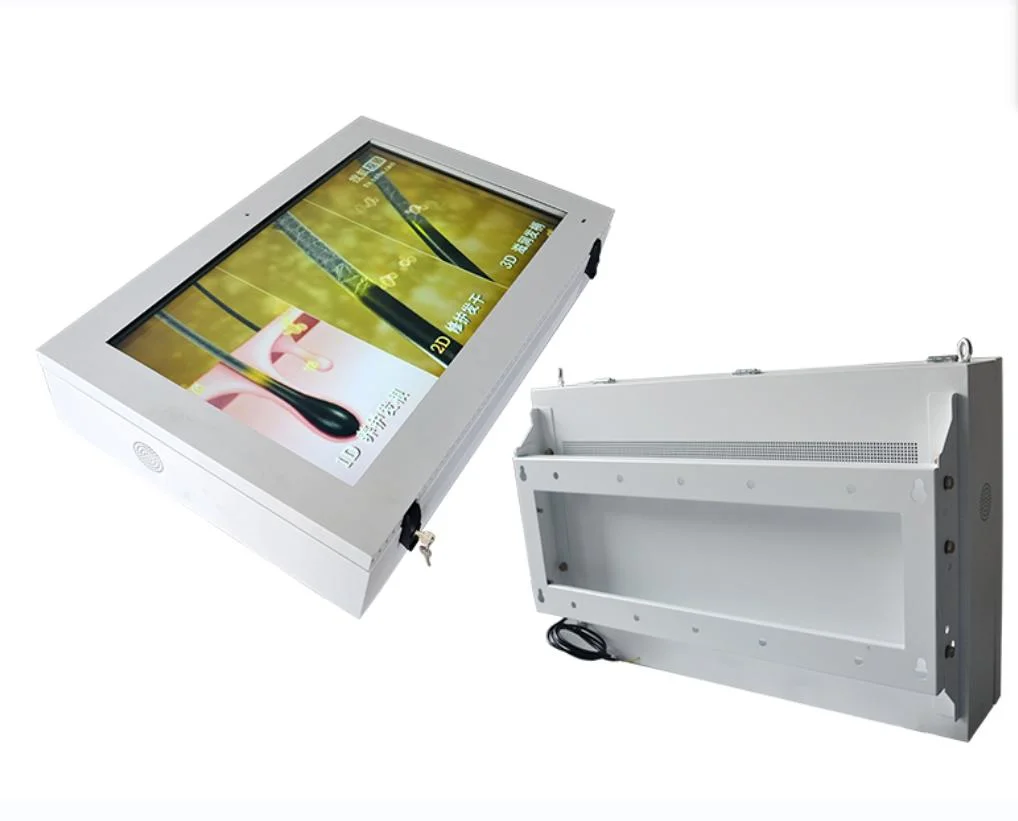 Outdoor Capacitive Wall Mounted Waterproof IP65 HD Hanging 3000 Nits Signage Android LCD Digital Signage